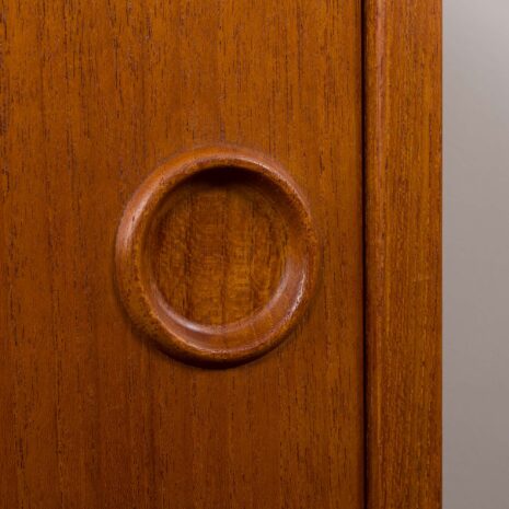 24173 Kai Kristiansen one bay teak wall unit-15 24173 Kai Kristiansen one bay teak wall unit-15