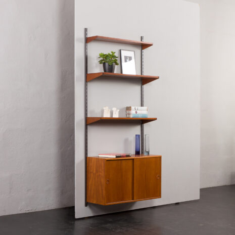 24173 Kai Kristiansen one bay teak wall unit-2 24173 Kai Kristiansen one bay teak wall unit-2