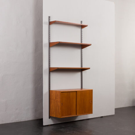 24173 Kai Kristiansen one bay teak wall unit-3 24173 Kai Kristiansen one bay teak wall unit-3