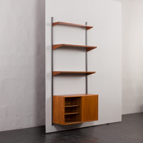 24173 Kai Kristiansen one bay teak wall unit-4 24173 Kai Kristiansen one bay teak wall unit-4