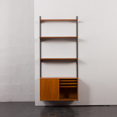 24173 Kai Kristiansen one bay teak wall unit-7 24173 Kai Kristiansen one bay teak wall unit-7