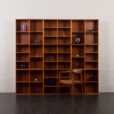 Danish extra large modular bookcase in the style of Mogens Koch style, 1970s