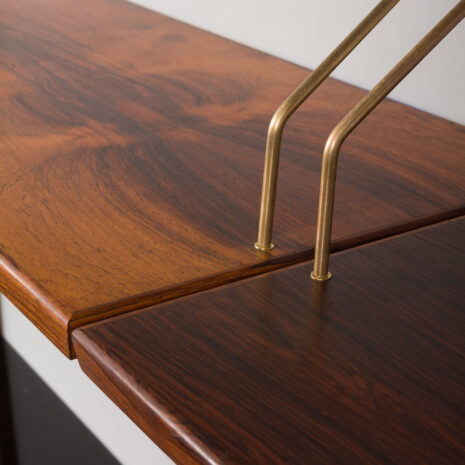 23088 Système d'étagères Hans Guldborg à deux compartiments en bois de rose, années 1960-13 23088 Système d'étagères Hans Guldborg à deux compartiments en bois de rose, années 1960-13