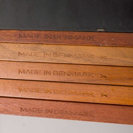 23313 Poul Cadovius two bay teak wall unit with desk-21 23313 Poul Cadovius two bay teak wall unit with desk-21