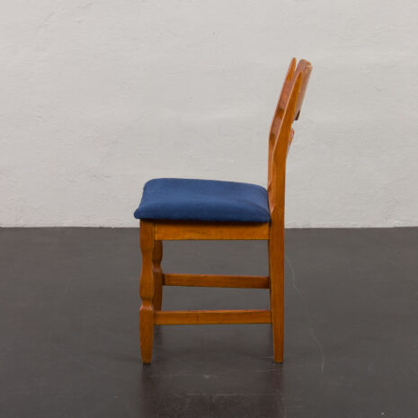 23558 Henning Kjaernulf set of 6 reazorblade chairs for Syrup, Denmark 1960s-14 23558 Henning Kjaernulf set of 6 reazorblade chairs for Syrup, Denmark 1960s-14