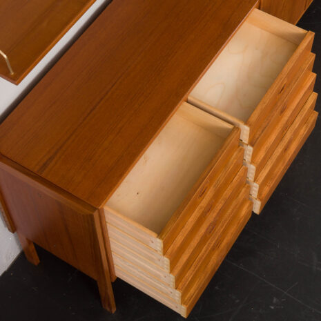 24133 Hansen Guldborg free-standing three bay teak wall unit-14 24133 Hansen Guldborg free-standing three bay teak wall unit-14