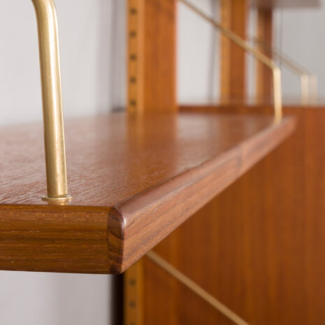 24133 Hansen Guldborg free-standing three bay teak wall unit-23 24133 Hansen Guldborg free-standing three bay teak wall unit-23