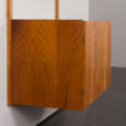 24145 one bay teak wall unit-13