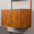 24145 one bay teak wall unit-14