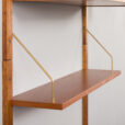 24145 one bay teak wall unit-15