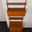 24145 one bay teak wall unit-7