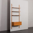 24152 Cadovius style entry teak wall unit3