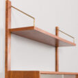 24191 Poul Cadovius one bay teak wall unit-10