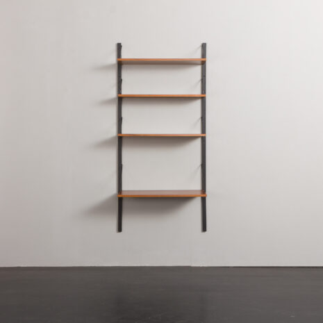 24227 Poul Cadovius one bay walnut wall unit with desk -4 24227 Poul Cadovius one bay walnut wall unit with desk -4