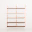 23382 Set of 10 Danish teak vintage shelves, mid century bookcase in Poul Cadovius style, 1960s-4
