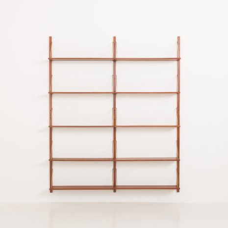 23382 Set of 10 Danish teak vintage shelves, mid century bookcase in Poul Cadovius style, 1960s-4 23382 Set of 10 Danish teak vintage shelves, mid century bookcase in Poul Cadovius style, 1960s-4