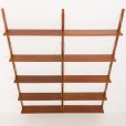 23382 Set of 10 Danish teak vintage shelves, mid century bookcase in Poul Cadovius style, 1960s-5