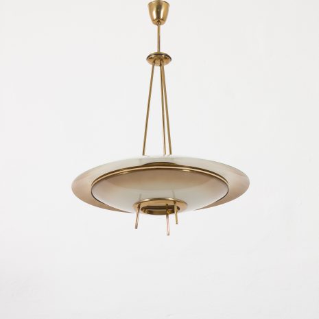 24148 Kryształowa lampa wisząca z połowy wieku autorstwa Pietro Chiesa dla Fontana Arte, Włochy, lata 50. XX wieku 24148 Kryształowa lampa wisząca z połowy wieku autorstwa Pietro Chiesa dla Fontana Arte, Włochy, lata 50. XX wieku