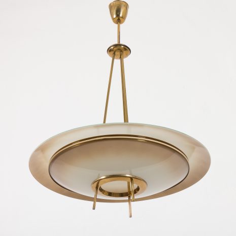 24148 Mid-century crystal pendant lamp by Pietro Chiesa for Fontana Arte, Italy, 1950s-3 24148 Mid-century crystal pendant lamp by Pietro Chiesa for Fontana Arte, Italy, 1950s-3