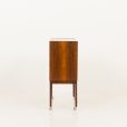 24150 Danish mid century rosewood bar cabinet with tambour door, 1960s-11