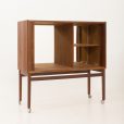 24150 Danish mid century rosewood bar cabinet with tambour door, 1960s-17