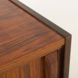 24150 Danish mid century rosewood bar cabinet with tambour door, 1960s-19