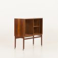 24150 Danish mid century rosewood bar cabinet with tambour door, 1960s-7