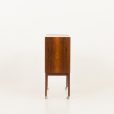 24150 Danish mid century rosewood bar cabinet with tambour door, 1960s-9