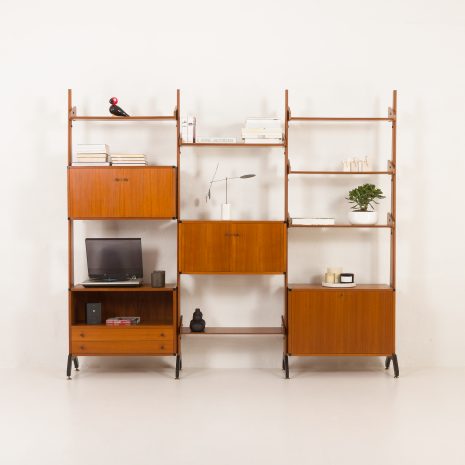 24187 Italian vintage wall unit by AV Arredamenti Moderni, 1960s-1 Italian mid century wall unit or room divider by AV Arredamenti Contemporanei, 1960s