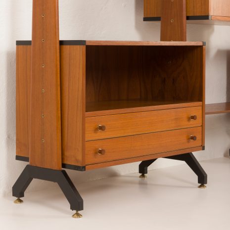 24187 Italian vintage wall unit by AV Arredamenti Moderni, 1960s-12 24187 Italian vintage wall unit by AV Arredamenti Moderni, 1960s-12