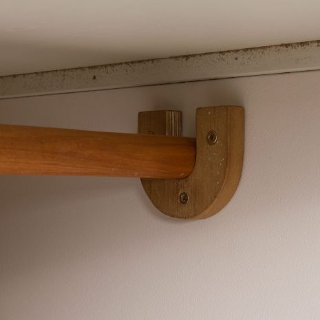 24197 Danish Mid century teak wardrobe with sliding doors, 1970s-13 24197 Danish Mid century teak wardrobe with sliding doors, 1970s-13