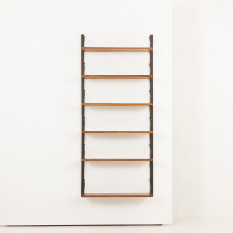 24234 Poul Cadovius one bay walnut wallunit-4 24234 Poul Cadovius one bay walnut wallunit-4