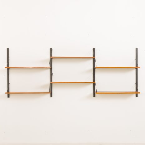 24237 Poul Cadovius three bay walnut wallunit-4 24237 Poul Cadovius three bay walnut wallunit-4