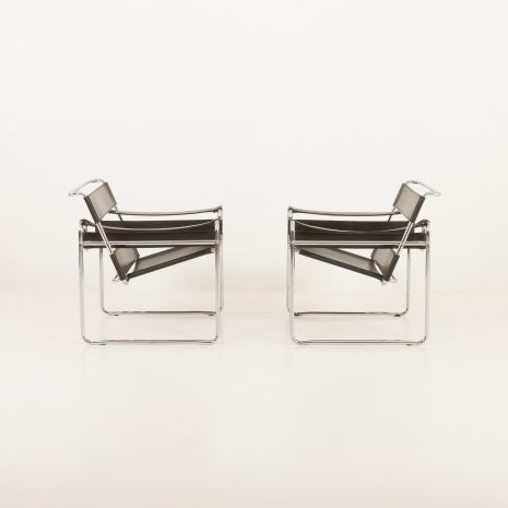 24242. Pair of vintageIitalian Wassily chairs by Gavina, 1960s-8 24242. Pair of vintageIitalian Wassily chairs by Gavina, 1960s-8