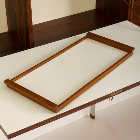 24243 Italian two bay rosewood wall unit-15 24243 Italian two bay rosewood wall unit-15