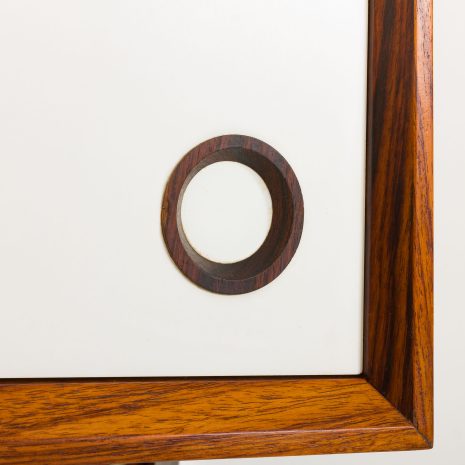 24243 Italian two bay rosewood wall unit-17 24243 Italian two bay rosewood wall unit-17