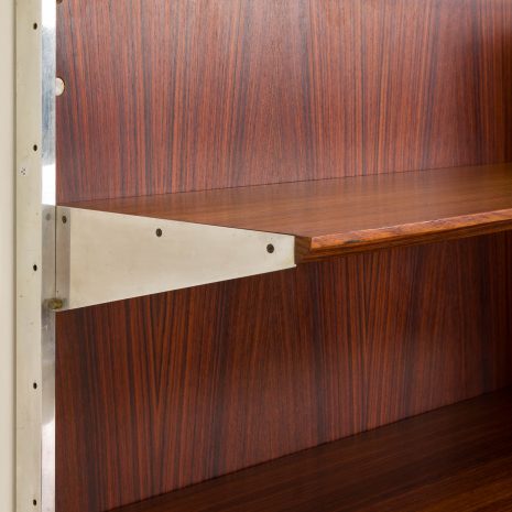 24243 Italian two bay rosewood wall unit-19 24243 Italian two bay rosewood wall unit-19