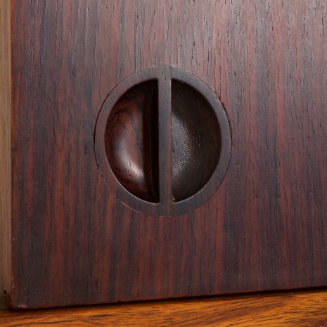 24243 Italian two bay rosewood wall unit-24 24243 Italian two bay rosewood wall unit-24