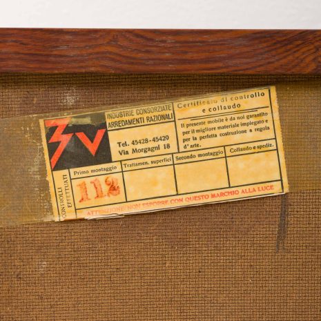 24243 Italian two bay rosewood wall unit-28 24243 Italian two bay rosewood wall unit-28