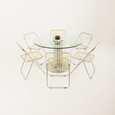 24249 Vintage set of 6 -Plia- folding chairs by Giancarlo Piretti for Anonima Castelli , Italy 1970s-2 24249 Vintage set of 6 -Plia- folding chairs by Giancarlo Piretti for Anonima Castelli , Italy 1970s-2