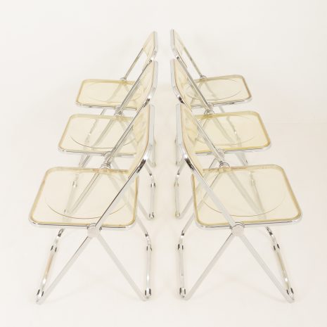 24249 Vintage set of 6 -Plia- folding chairs by Giancarlo Piretti for Anonima Castelli , Italy 1970s-7 24249 Vintage set of 6 -Plia- folding chairs by Giancarlo Piretti for Anonima Castelli , Italy 1970s-7