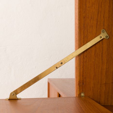 24250 Poul Cadovius four bay teak wall unit-17 24250 Poul Cadovius four bay teak wall unit-17