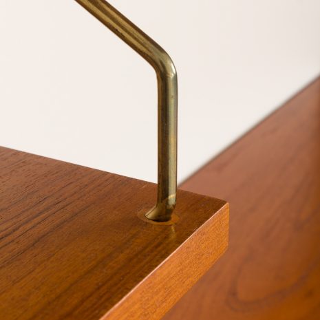 24250 Poul Cadovius four bay teak wall unit-24 24250 Poul Cadovius four bay teak wall unit-24