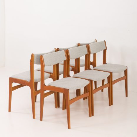 24252 Erick Buch set of 6 teak chairs-10 24252 Erick Buch set of 6 teak chairs-10