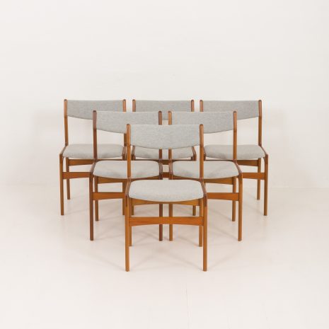 24252 Erick Buch set of 6 teak chairs-3 24252 Erick Buch set of 6 teak chairs-3