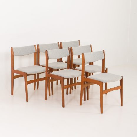 24252 Erick Buch set of 6 teak chairs-4 24252 Erick Buch set of 6 teak chairs-4