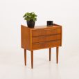 Petite commode danoise à 3 tiroirs, années 1960