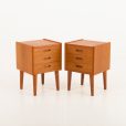 24258 Pair of teak nightstands-1