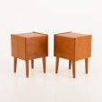 24258 Pair of teak nightstands-6