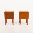24258 Pair of teak nightstands-7